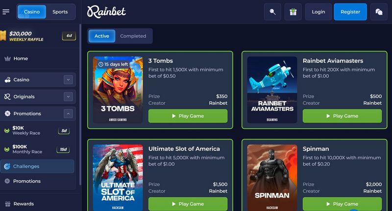 Rainbet Gambling Enterprise Review